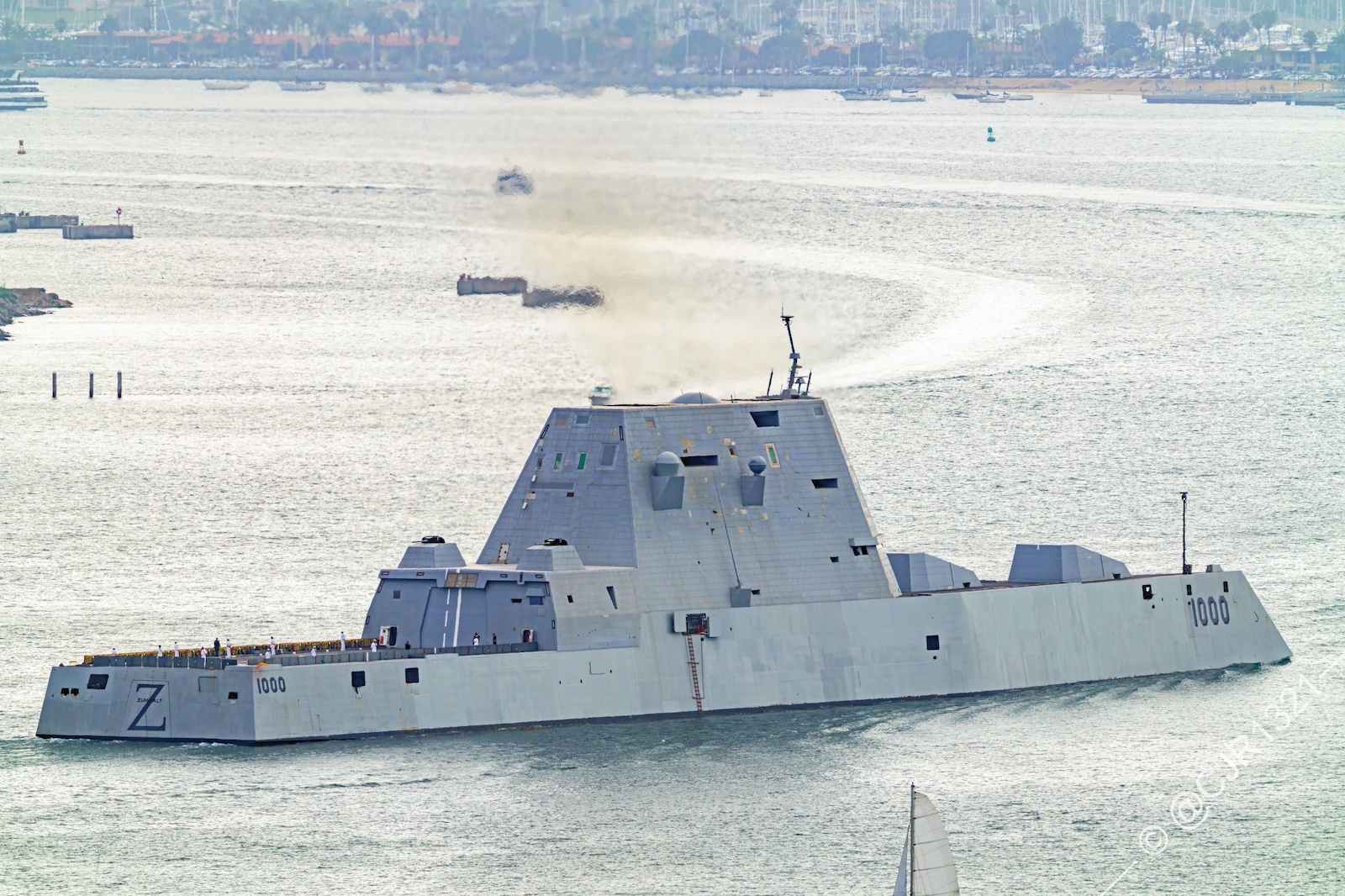 USS Zumwalt transformed to point hypersonics at China - Asia Times