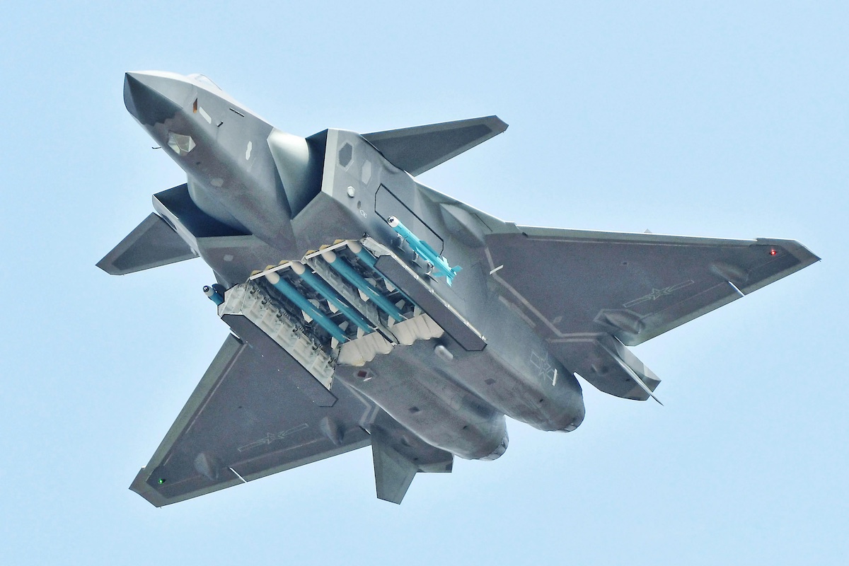 China’s J-20 upgrades to anchor networked air war over Taiwan