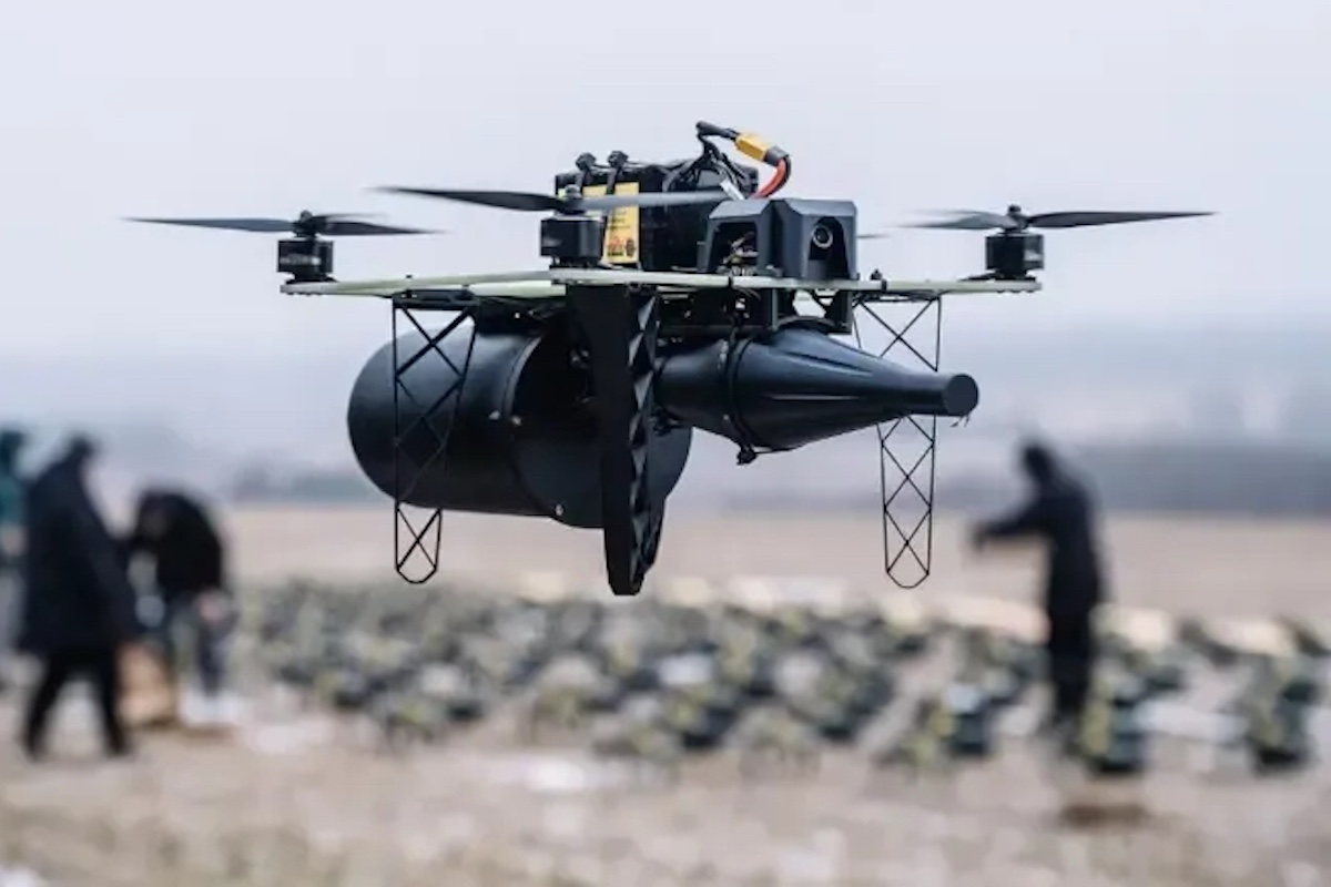 Crowdfunding fiber-optic drones for Ukraine