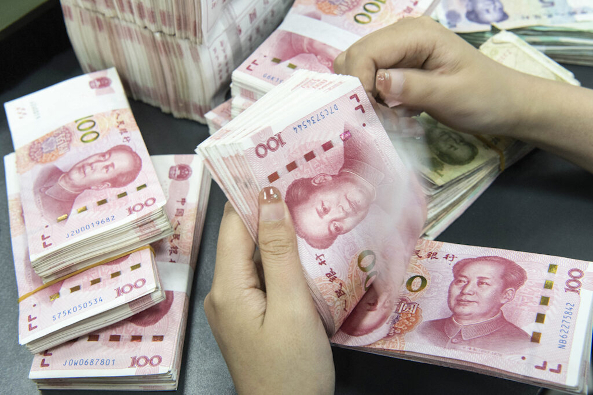 China is moving corporate credit out of the supply chain