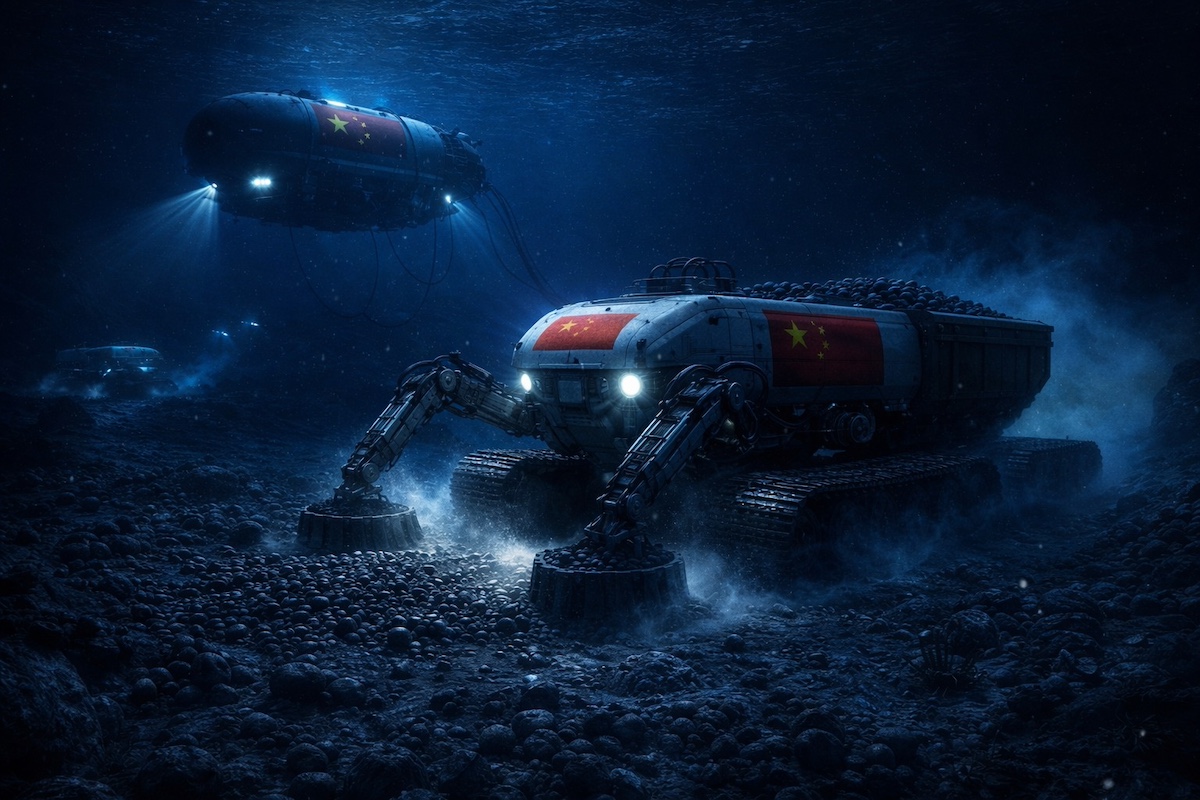 China’s ocean-floor push blurs the line between mining and war