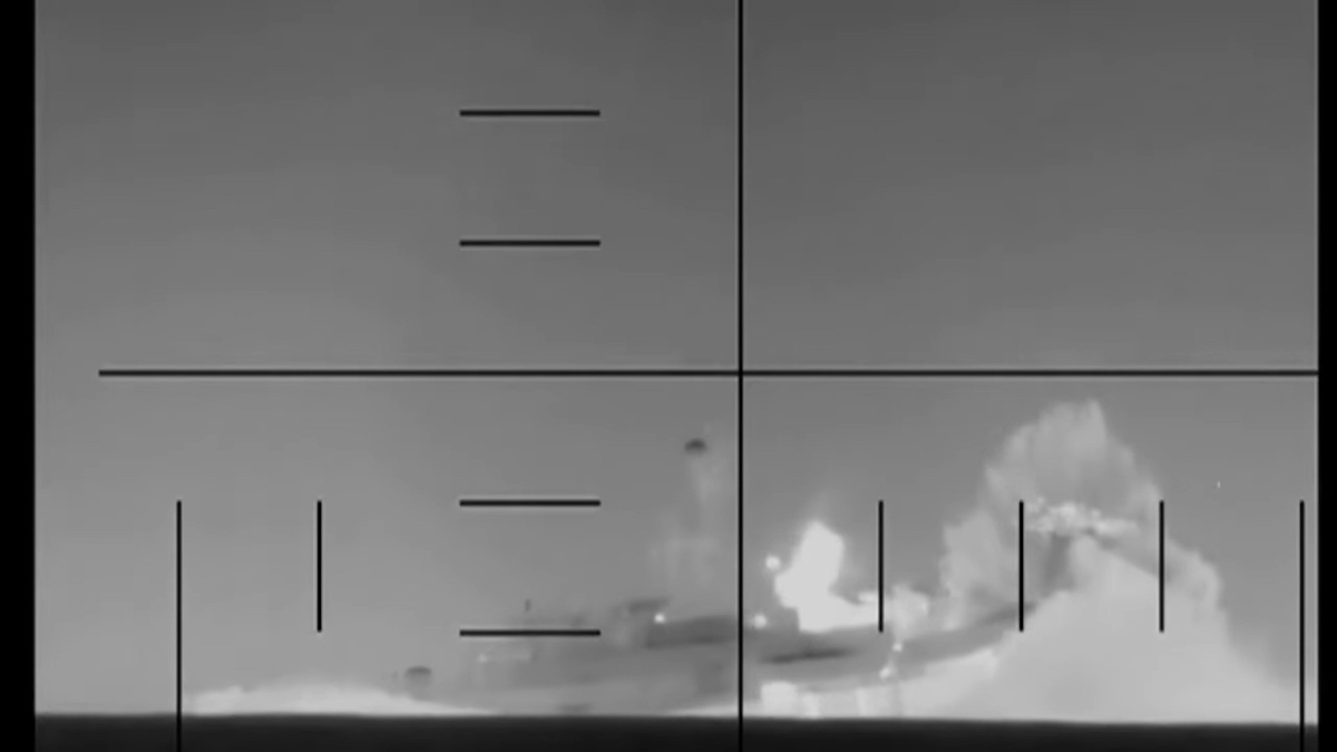 US sub that sank Iranian frigate rattled China too