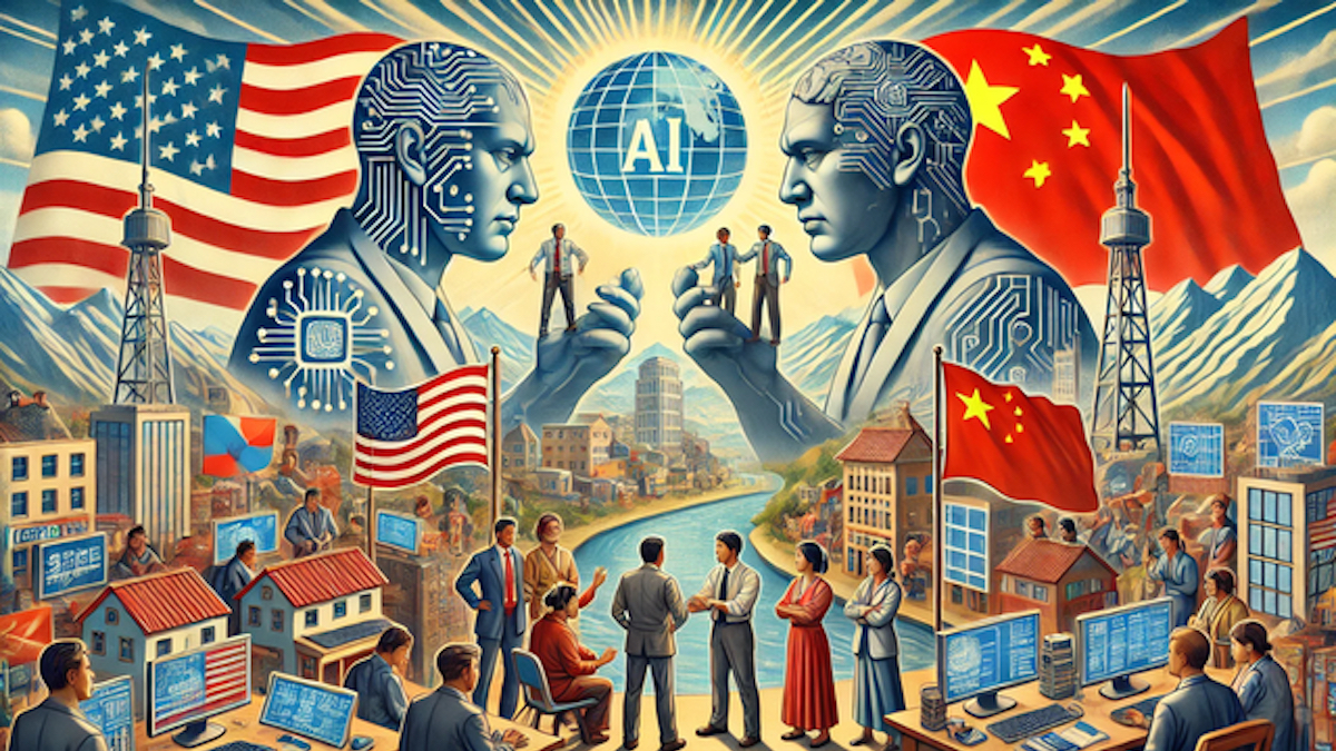 Strategi AI AS vs China: Bukan Hanya Soal Model Terbesar, Tapi Soal Difusi
