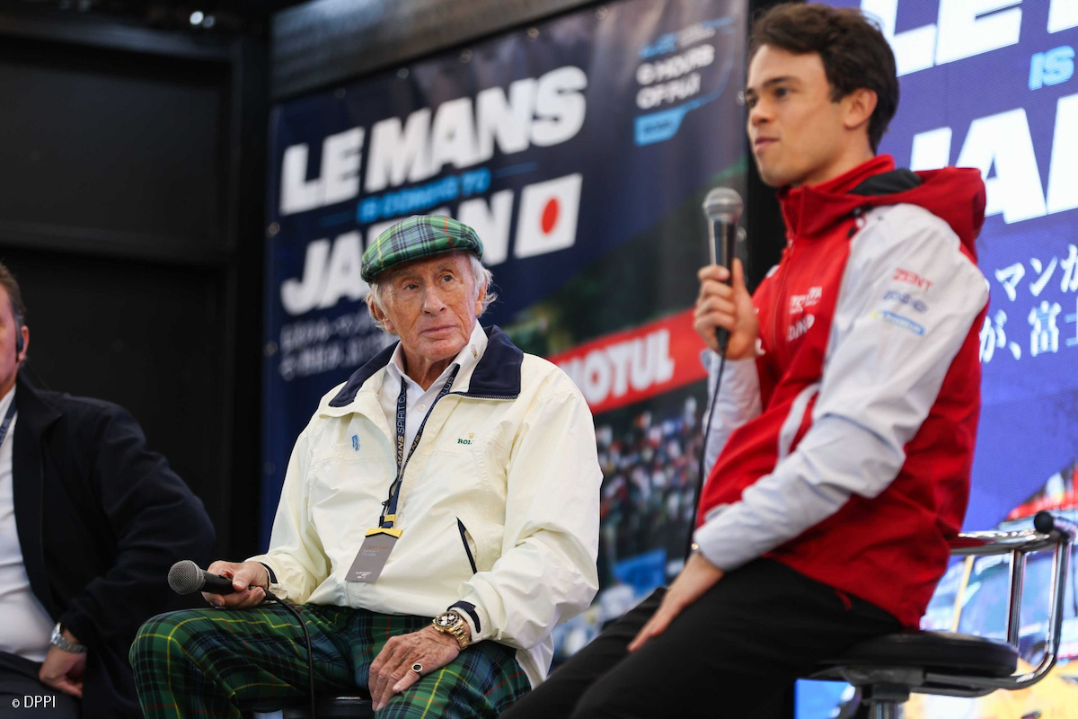 Sir Jackie Stewart brings his race against dementia to Japan