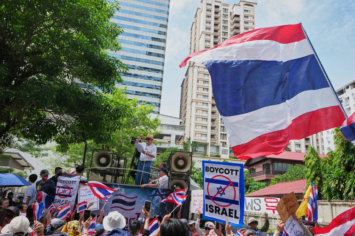 Land of Smiles takes anti-Semitic turn as Thai-Israel ties fray